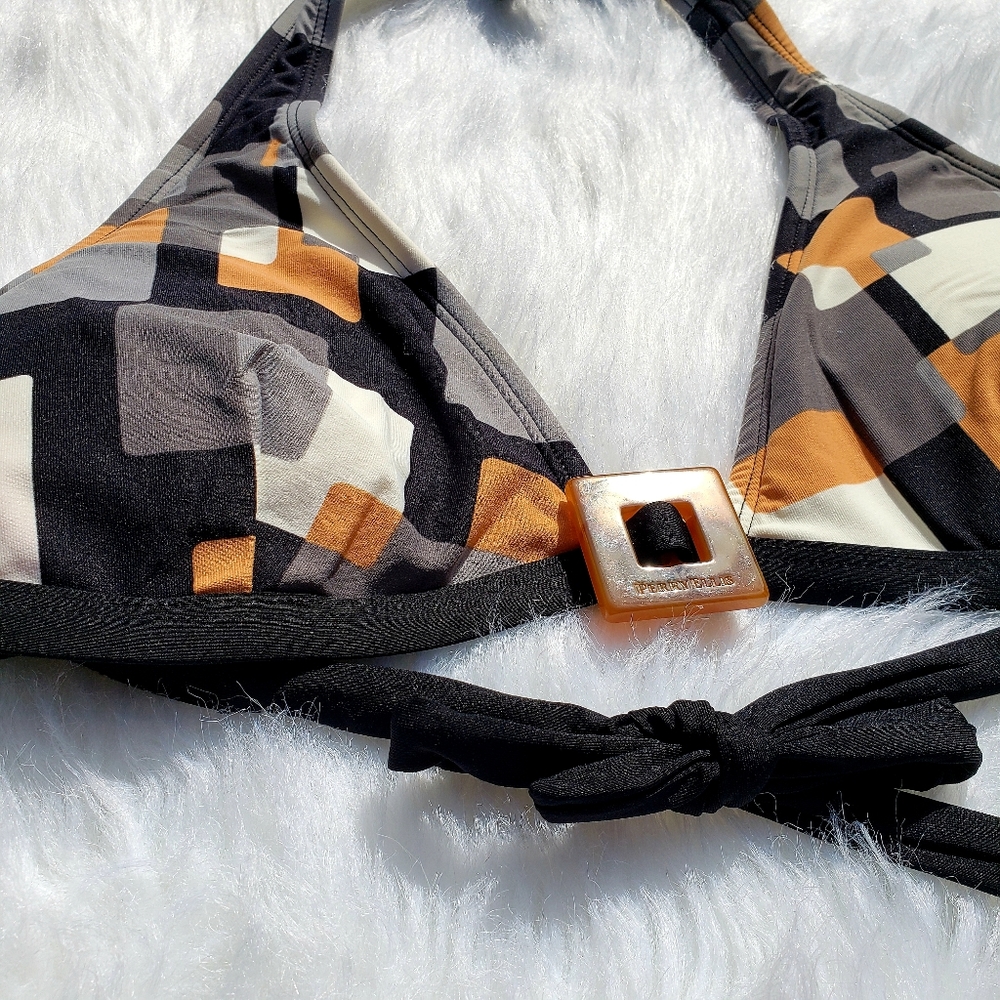 Patterned Swim Top - Picture 2 of 6